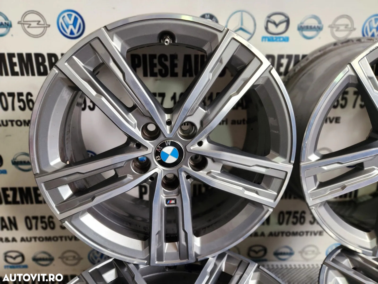Set Jante Originale Bmw R17 Style 550M F40 F44 F45 Mini Cod  Cu Senzori Presiune - Dezmembrari Arad - 5