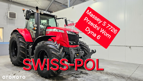 Massey Ferguson 7726 S Wom Dyna 6  Pneumatyka  7624 dyna VT 826 Profi  Valtra S  Massey 8732 Deutz x720