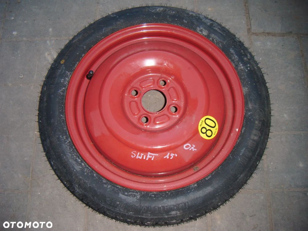 suzuki swift IV mk6 07r koło dojazdowe- dojazdówka 15'' - 1