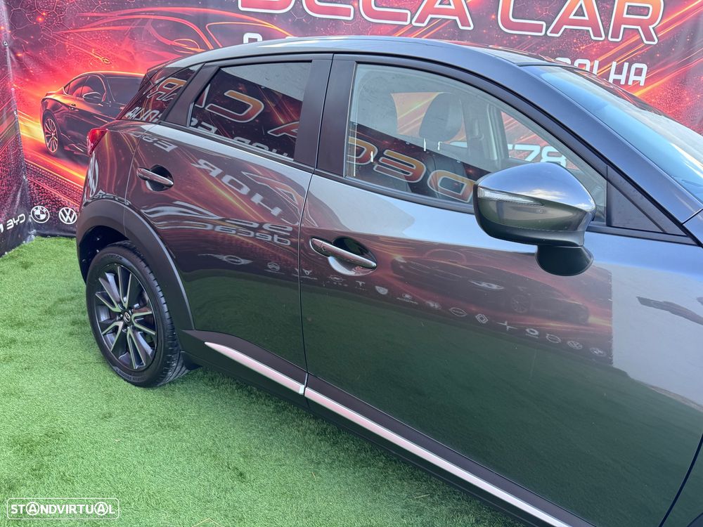 Mazda CX-3 1.5 Sky.Excellence HT Leather White Navi - 11