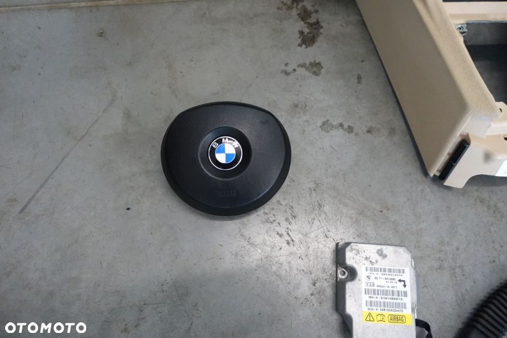 BMW X3 E83 03-10 deska AirBag poduszki oryginał KONSOLA PASY SENSOR - 3