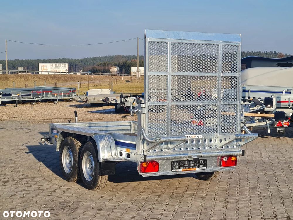 Wiola DOSTAWA 292x142x20 B2730 PRZYCZEPA DO PRZEWOZU MASZYN / BUDOWLANKA WYTRZYMAŁA hamowana - 5