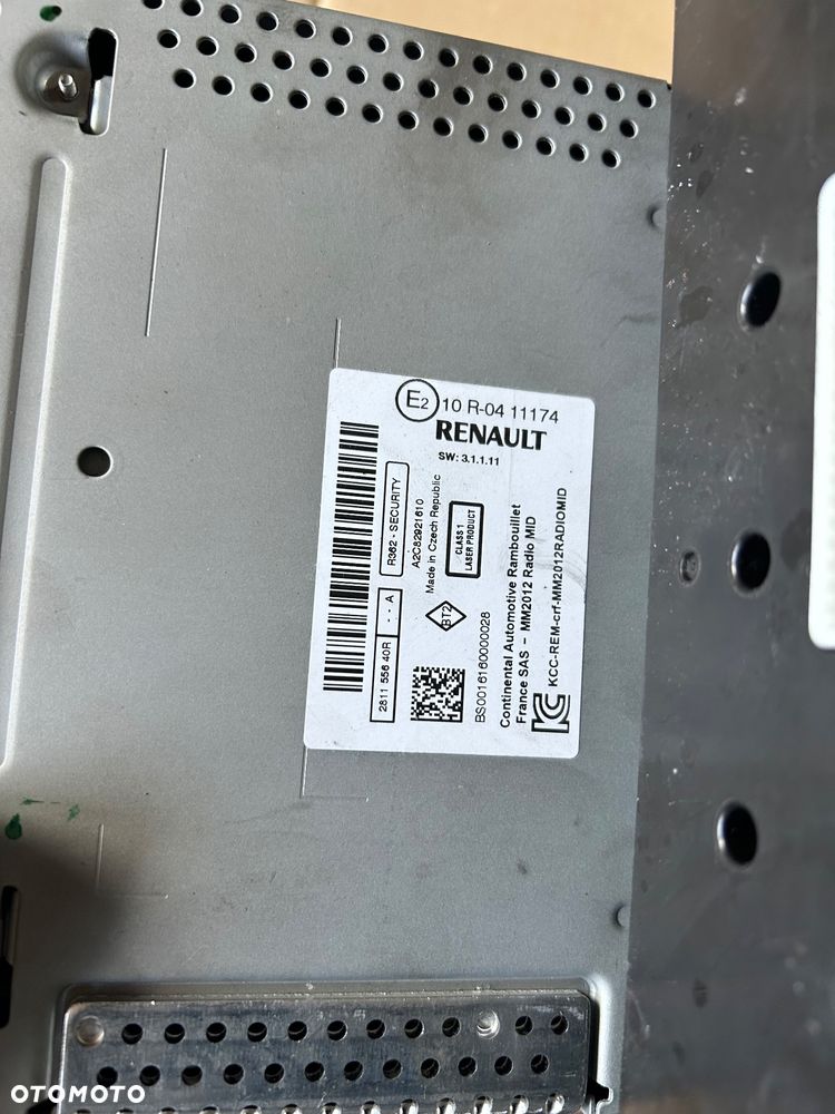 Renault Koleos I lift radio 281155640R - 5