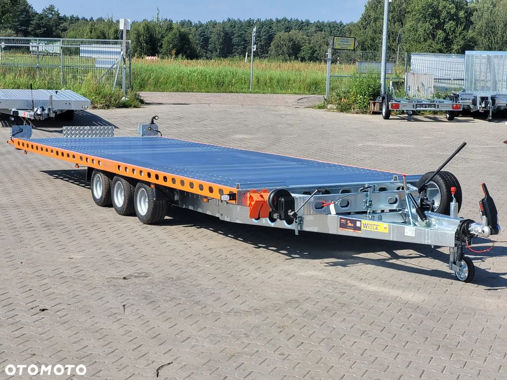 Wiola Laweta uchylna 650x207cm DMC3500kg stabilizator jazdy AKS, panele aluminiowe - 13