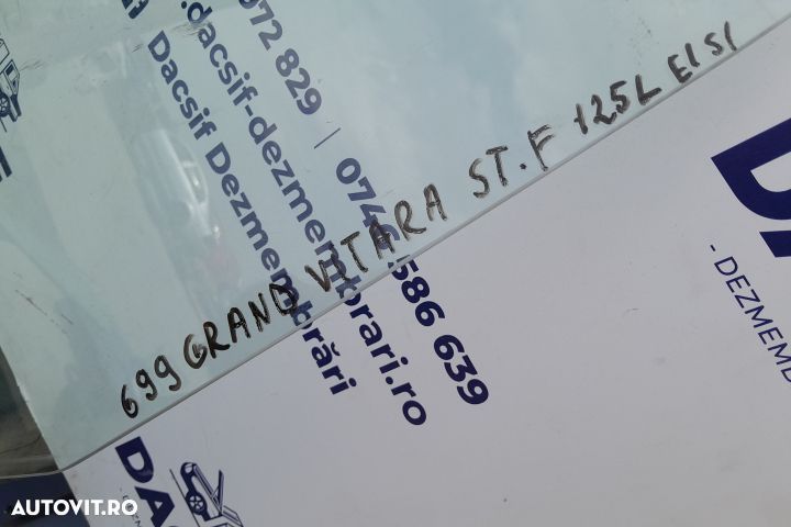 Geam usa stanga 43R-00033 43R-00033 Suzuki Grand Vitara 2 [2005 - 200 - 2