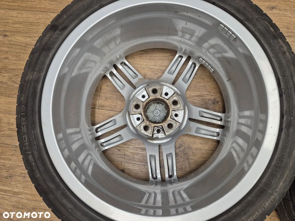 BMW ALU FELGI KOŁA 19" 5x120 STYLING 351 F10 F06 F12 F13 F11 ORYGINALNY LAKIER 8,5J ET33 M-PAKIET KOMPLET + OPONY 245-40 21r - 17