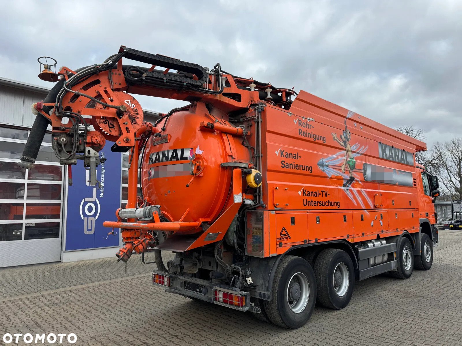 Mercedes-Benz MB ACTROS 4148 8x4 EURO 5 WUKO - 4
