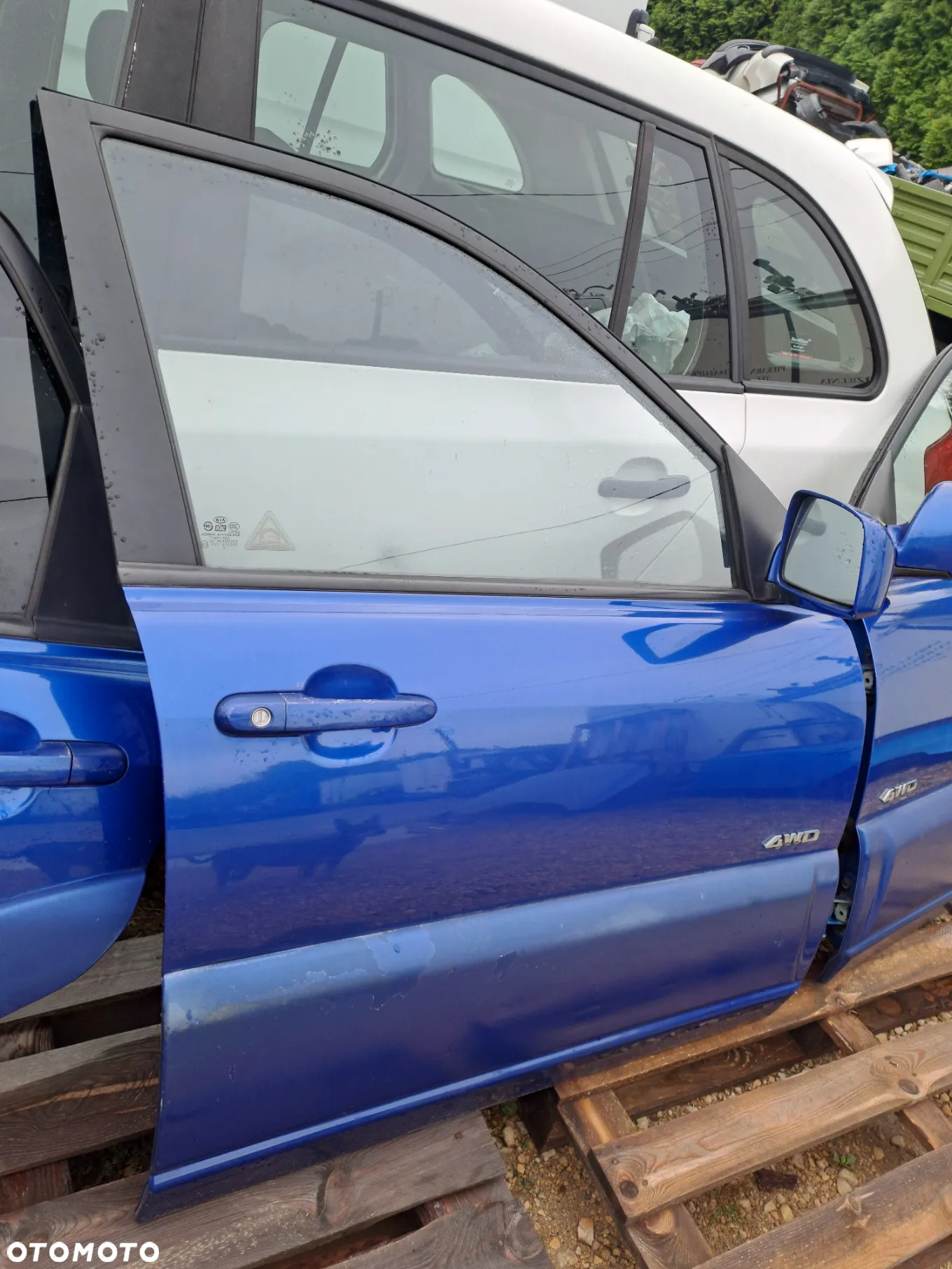 Kia Sportage II drzwi kompletne kod lakieru K6 - 5