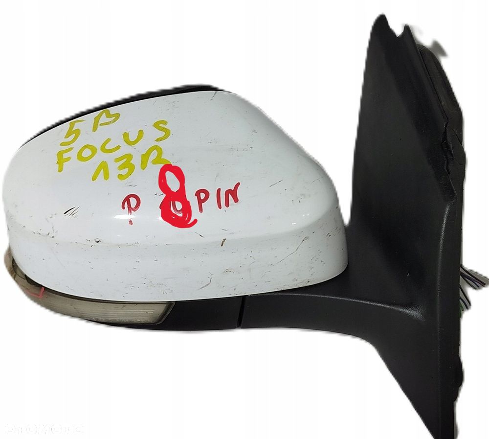 lusterko prawe przód przednie FORD FOCUS MK3 10-14 8 PIN 5B - 1