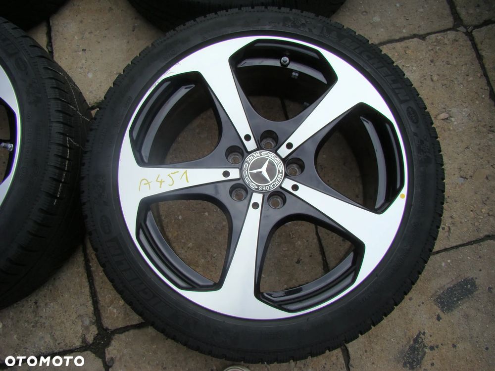 a451 5x112 Mercedes Benz w205 przód 7,5jx18 tył 8,5Jx18 zima czujnik - 2