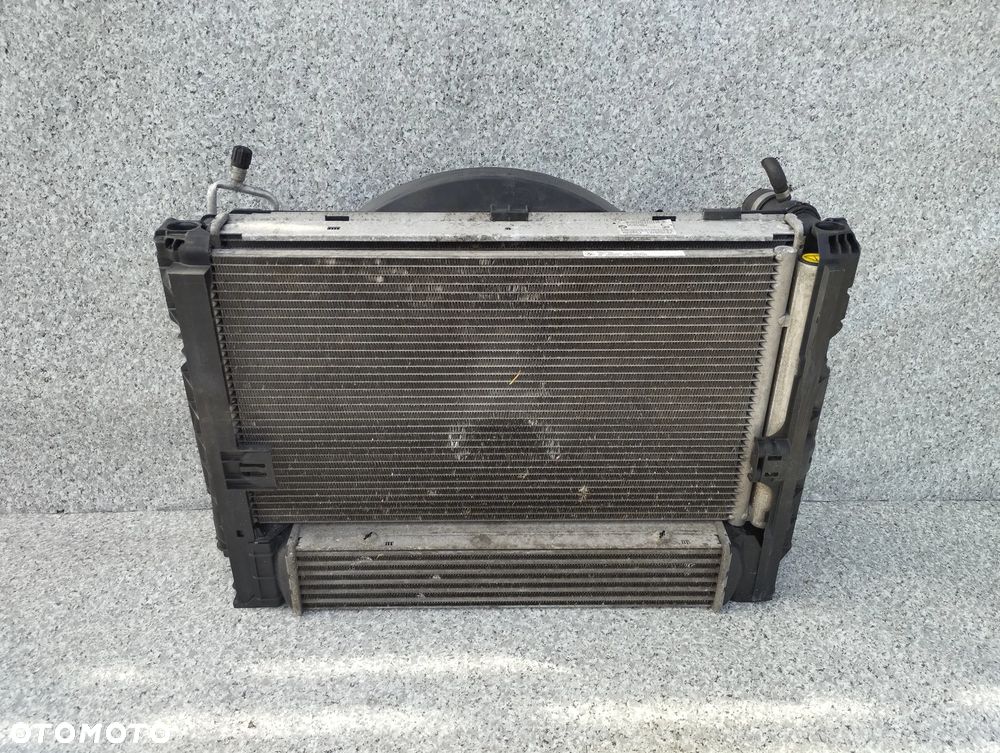 BMW 3 E92 E93 pas przedni wzmocnienie komplet chłodnic 2.0d - 6