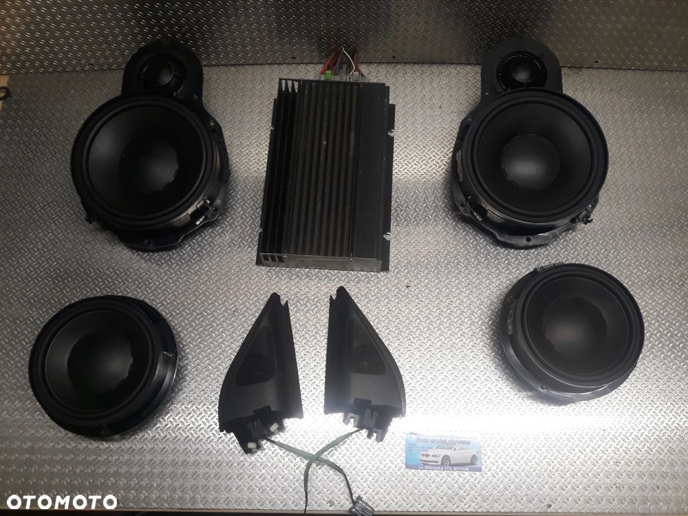 GŁOŚNIKI VOLKSWAGEN PASSAT B6 LIFT DYNAUDIO  3C0035454B 3C0035453B  3C0035411B WZMACNIACZ  3C0035456C - 2