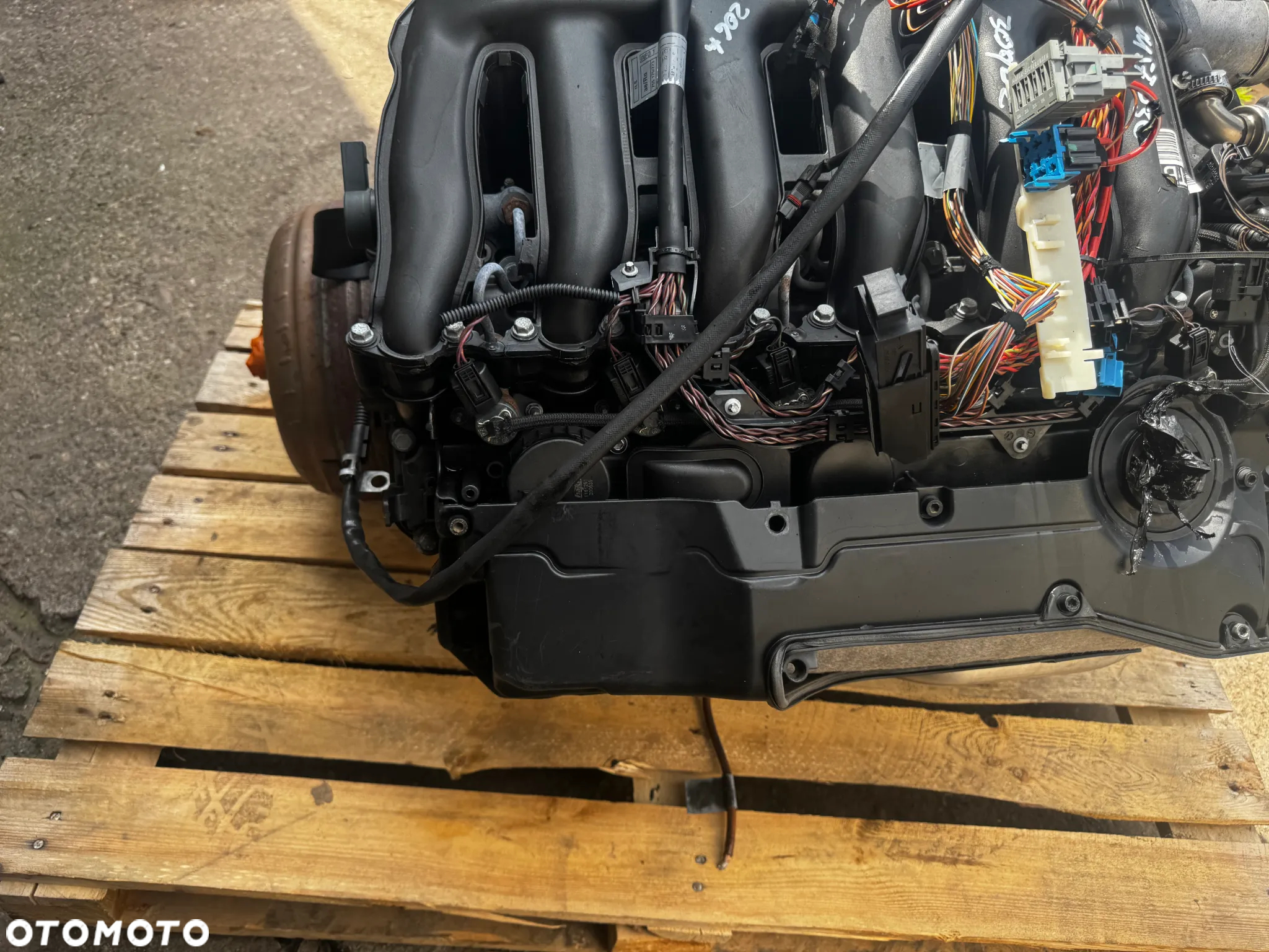silnik m57d30 306d2 bmw e60 e90 kompletny 206 tys - 9