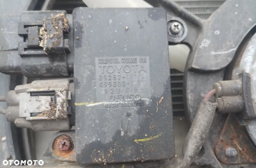 TOYOTA COROLLA E16 12-19 r. 1,4 D4D 90 KM PAS PRZEDNI WZMOCNIENIE CHŁODNICE WENTYLATOR + - 10