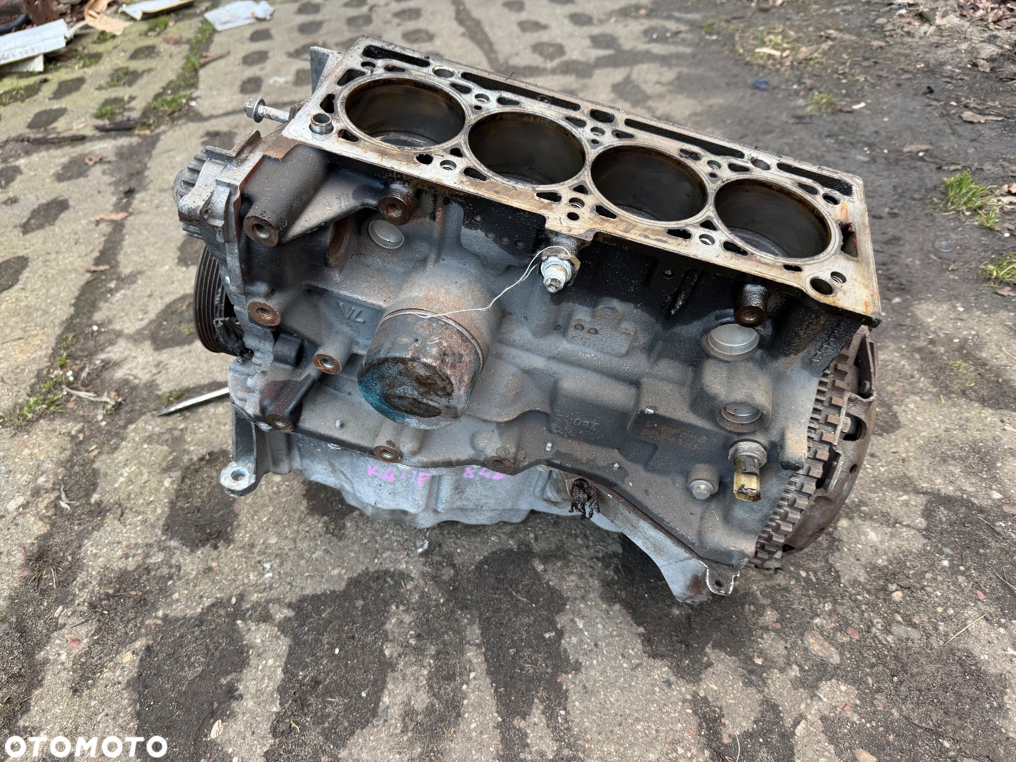 RENAULT MEGANE III 1.6 16V DÓŁ SILNIKA BLOK WAŁ SILNIK K4MP848 - 2