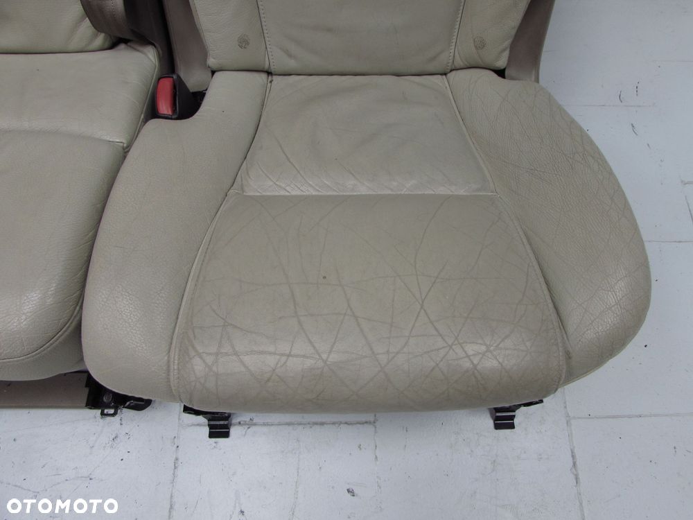 VOLVO XC90 02-14 FOTEL SIEDZENIE SKORA JASNA 7 OSOB KPL UK - 16