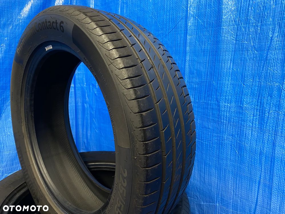 OPONA 19 OPONY LETNIE LATO KOMPLET OPON 4SZT CONTINENTAL PREMIUM CONTACT 6 225/55R19 103V XL BIEŻNIK 5,8mm - 4