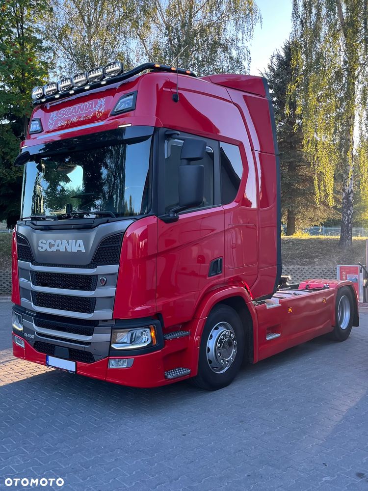 Scania Scania R450//BOGATA WERSJA//FULL AIR//RETARDER//KLIMA//NAWIGACJA//RADAR//FULL LED//HYDRAULIKA//PRZÓD/TYŁ NA PODUSZKACH - 7
