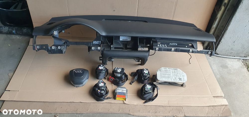 Konsola poduszki pasy AIRBAG sensor zestaw naprawczy Audi A8 D3 - 1