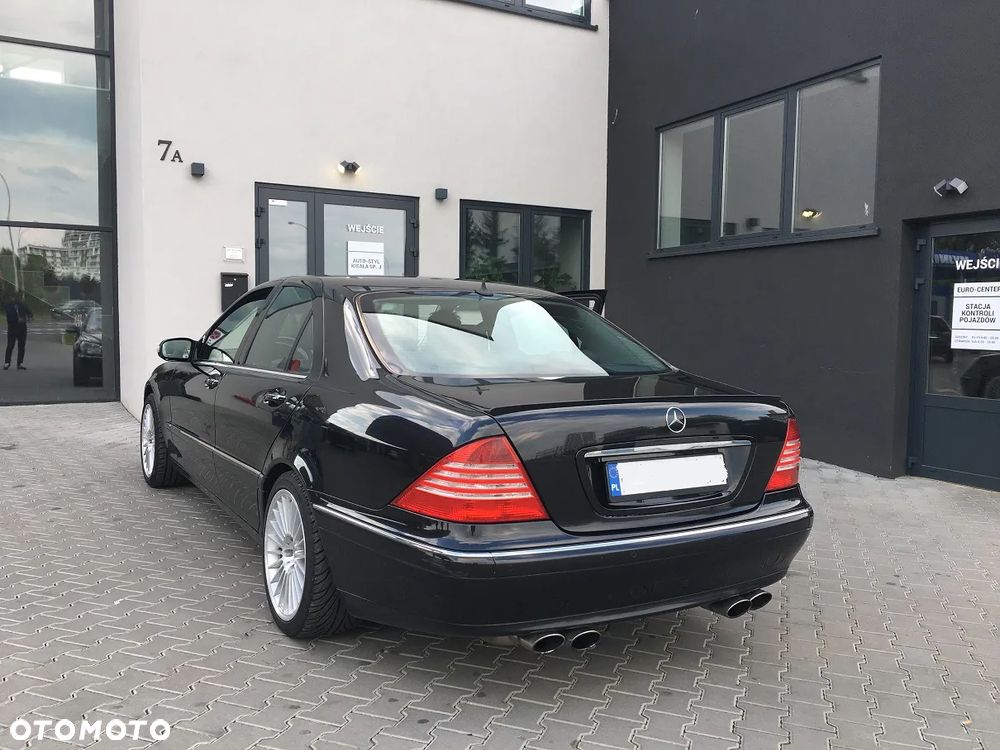 Sportowy układ wydechowy Mercedes S500 W220 - 3