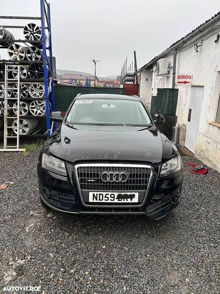 Oglinda stanga AUDI Q5 2008 - 2015 4 Usi BRILIANT BLACK (1343) Fara rabatare Rabatabil - 4