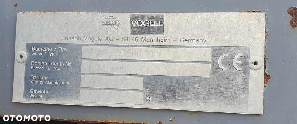 Vogele S1600-2 - 16