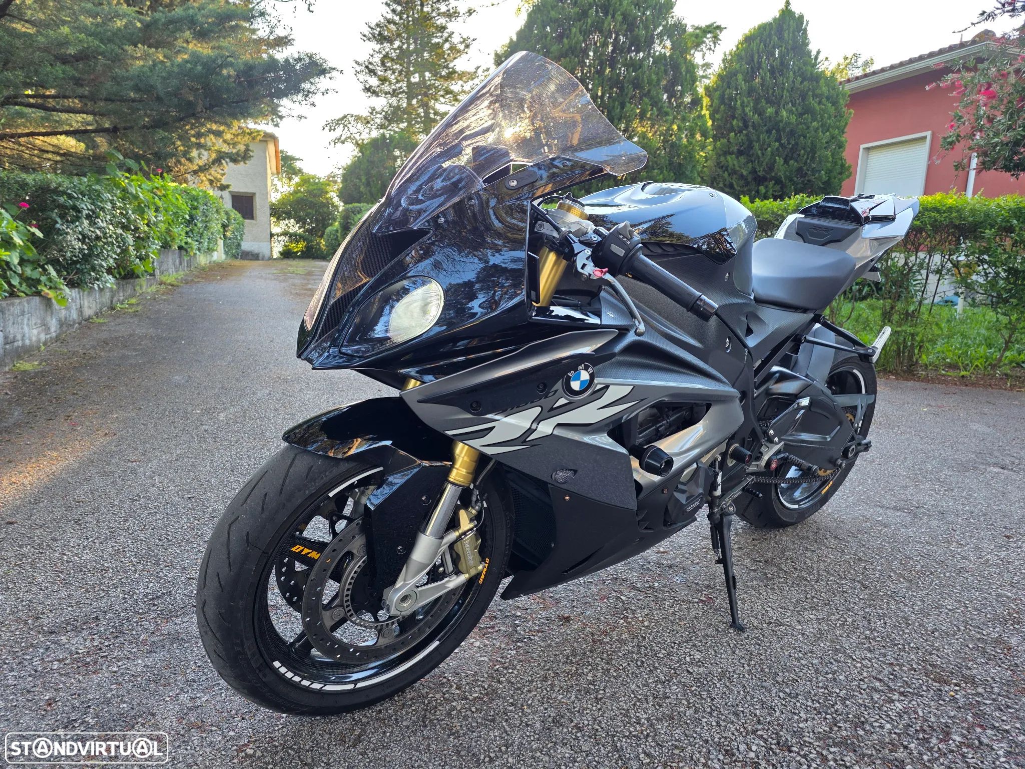 BMW S 1000 RR JANTES CARBONO ESCAPE COMPLETO ARROW C/NOVA ACEITO RETOMA - 1