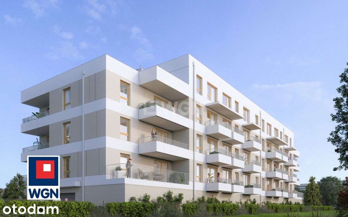3-pokojowe mieszkanie | 54,92 m2 | Duży taras 15,3