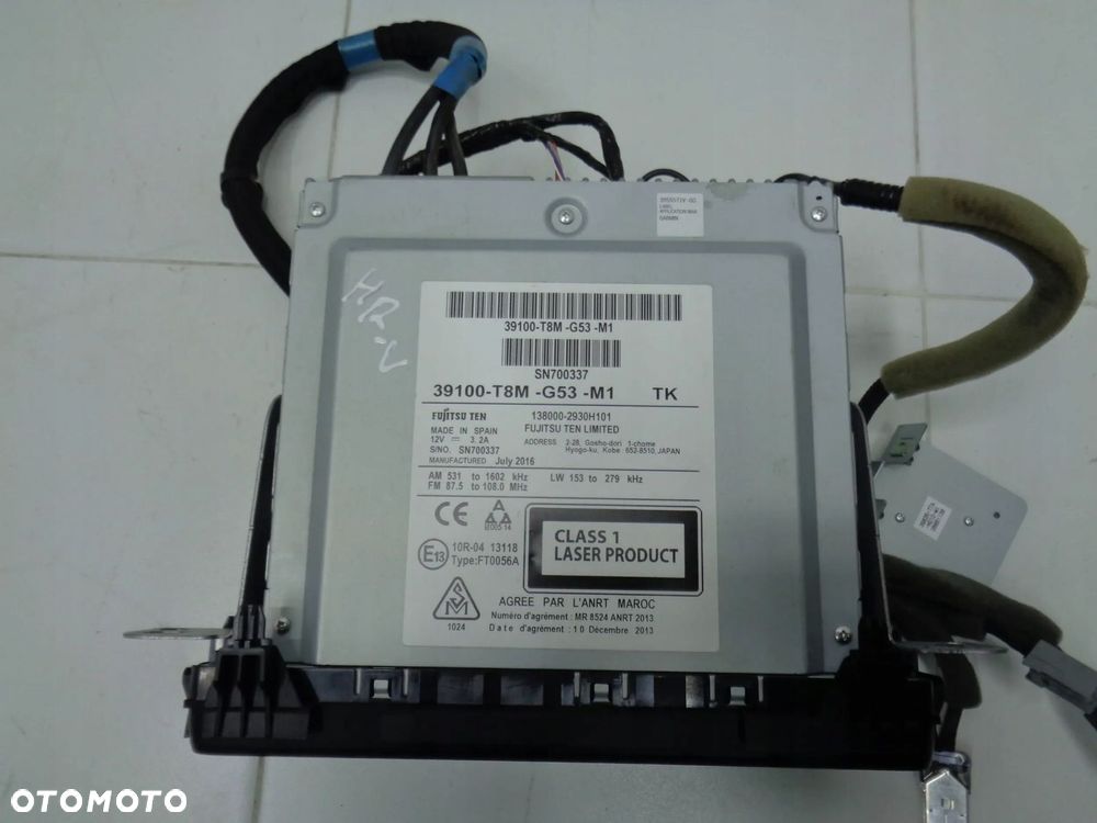 honda hr-v ii hrv ii radio nawigacja 39100-t8m-g53-m1 - 3
