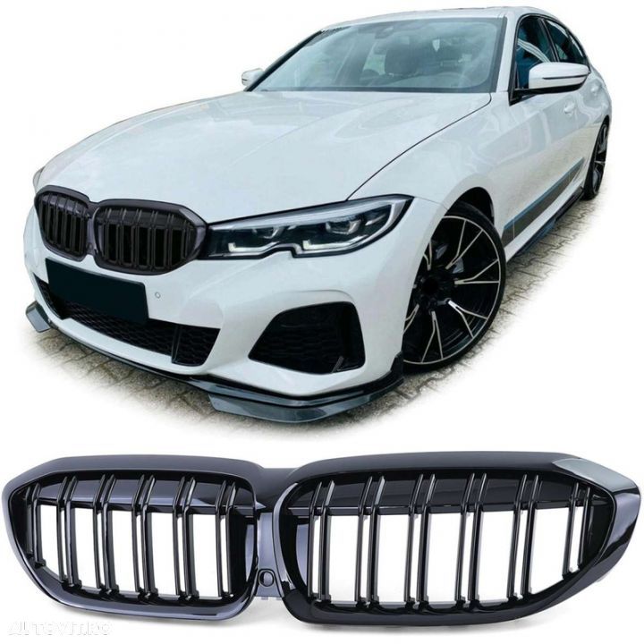 Grile pentru Bmw seria 3 G20 negru lucios ⭐️⭐️⭐️⭐️⭐️ - 1