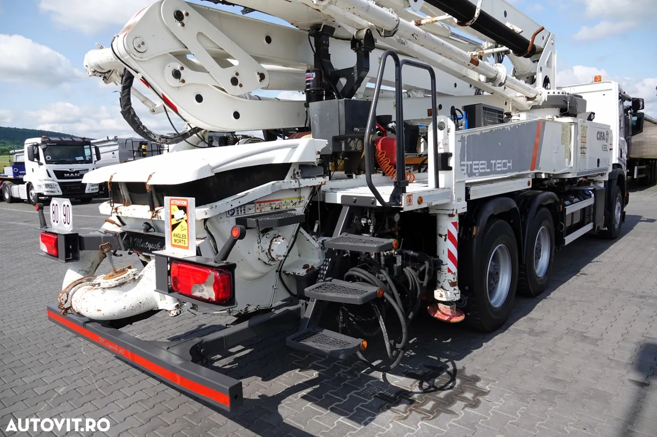 Scania P 450 XT / 6x4 / CIFA K35L POMPA BETON / 2019 / RADIO CONTROL / IMPORTAT - 12