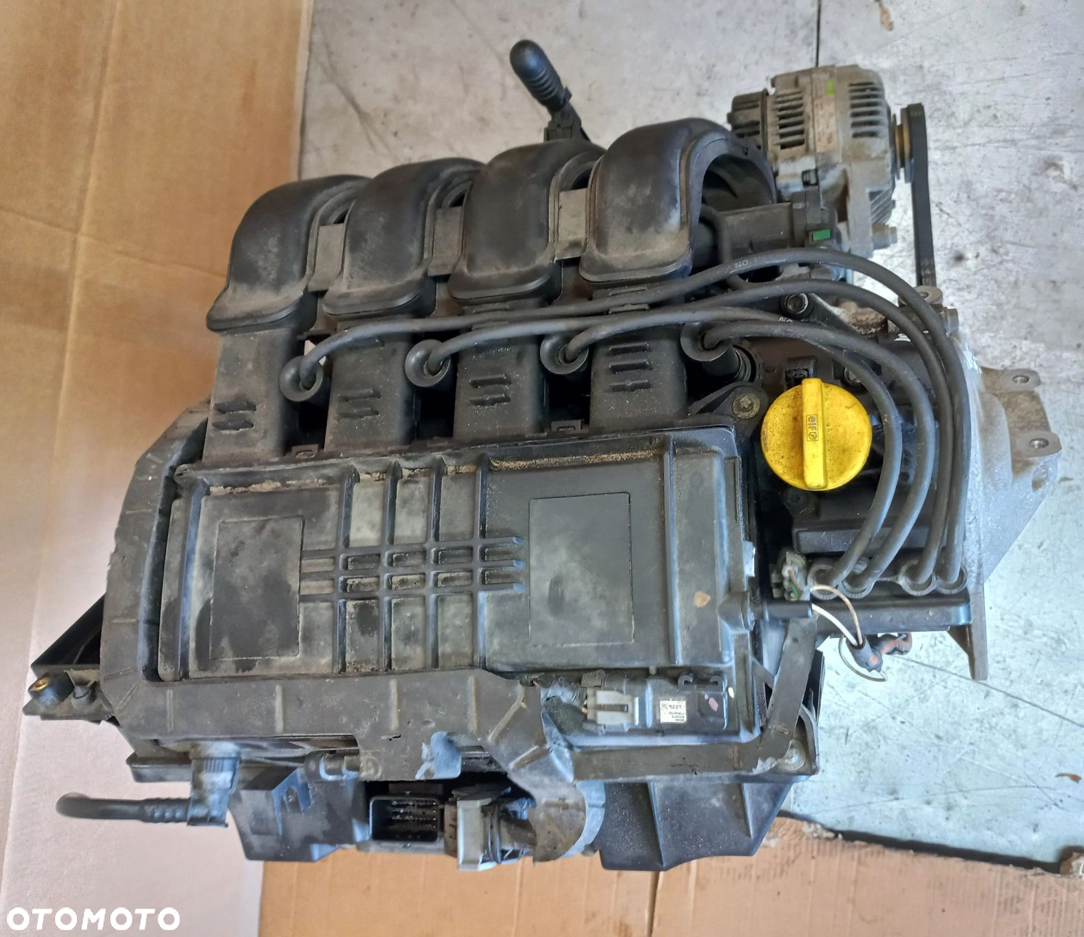 Twingo I silnik 1,2 16V kod: D4F A 702 kompletny stan bdb 108 tys. km Kangoo Renault - 5