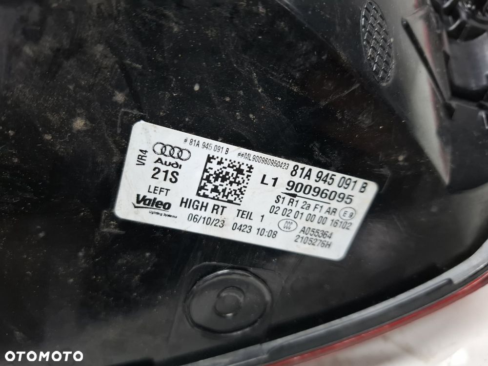 LAMPA LEWA TYLNA TYŁ AUDI Q2 81a945091b 81A LED ŁADNA - 8