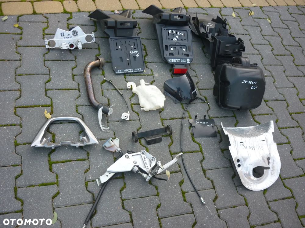 Sety podnóżki tył Suzuki SV 650 od 2003 - 5