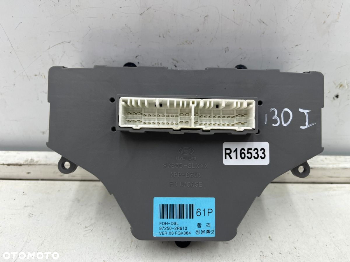 Panel klimatyzacji Hyundai i30 I FD 07-12r. sterowania nawiewem wentylacją climatronic 97250-2LXXX - 5