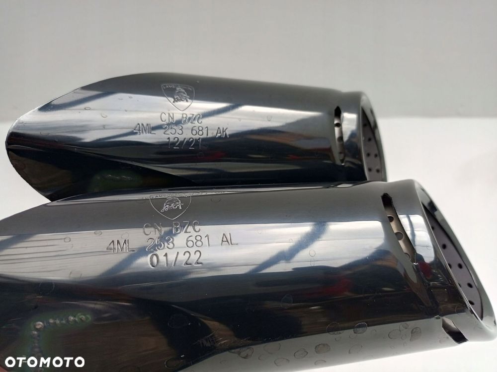 LAMBORGHINI URUS KOŃCÓWKI TŁUMIKA WYDECHU TYŁ 4ML253681AK ÷ - 12