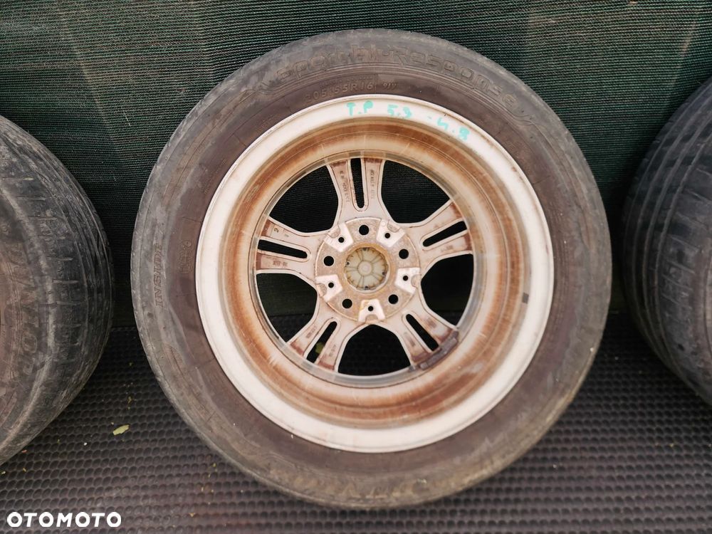 Koło 1szt Alu Felga 6780907 Alumiowa Alufelga Felga R16 5x120 7J ET31 BMW 1 3 E81 E87 E90 E91 Opona 205/55 R16 - 8