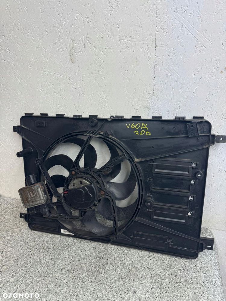 dyfuzor wentylator chłodnicy volvo s60 ii v60 i 2011-2018 31368867 - 8
