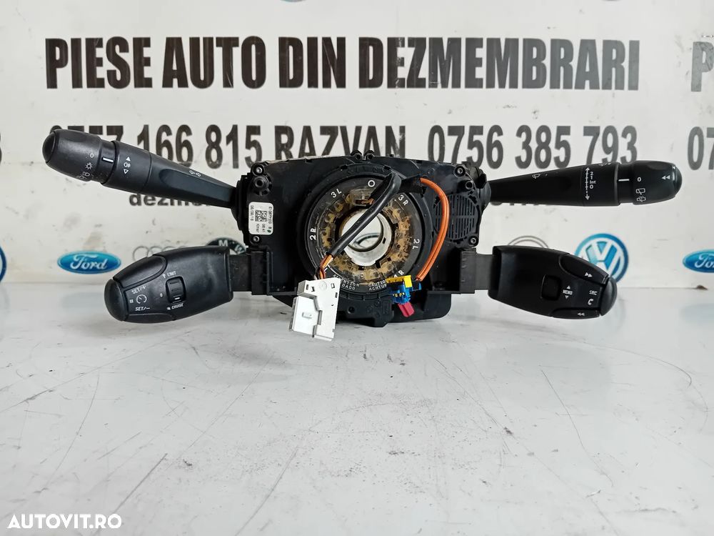 Ansamblu Spira Volan Tempomat Bloc Lumini Manta Stergatoare Peugeot 208 An 2012-2019 - 4
