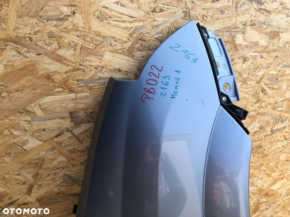 Opel Meriva A Z163 Błotnik przód prawy - 2