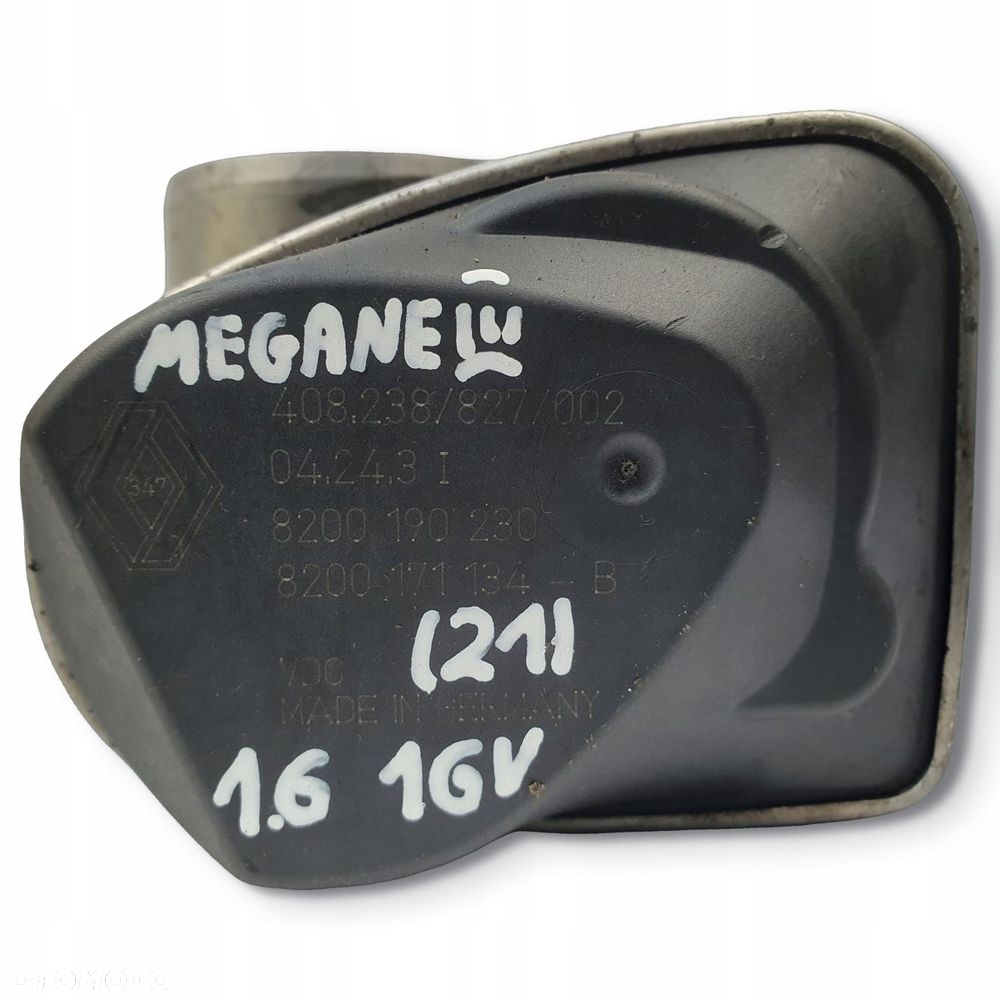 PRZEPUSTNICA Renault Clio Megane III 1.6 16V 8200190230 8200171134B - 13