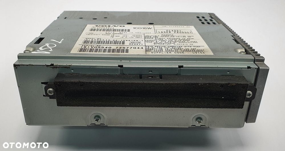 RADIO CZYTNIK PŁYT CD VOLVO V50 31260528 72577044 31260532 - 1