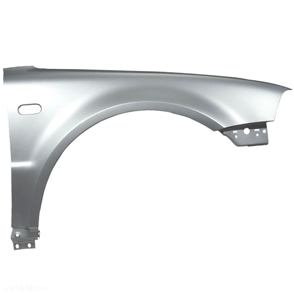 BLU Błotnik VOLKSWAGEN VW PASSAT B5 LIFT LA7W prawy srebrny 2000-2005 przód ReflexSilber - 2