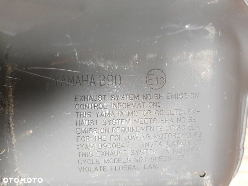 Tłumik Kolektor Osłona Yamaha MT09 XSR 900 - 10