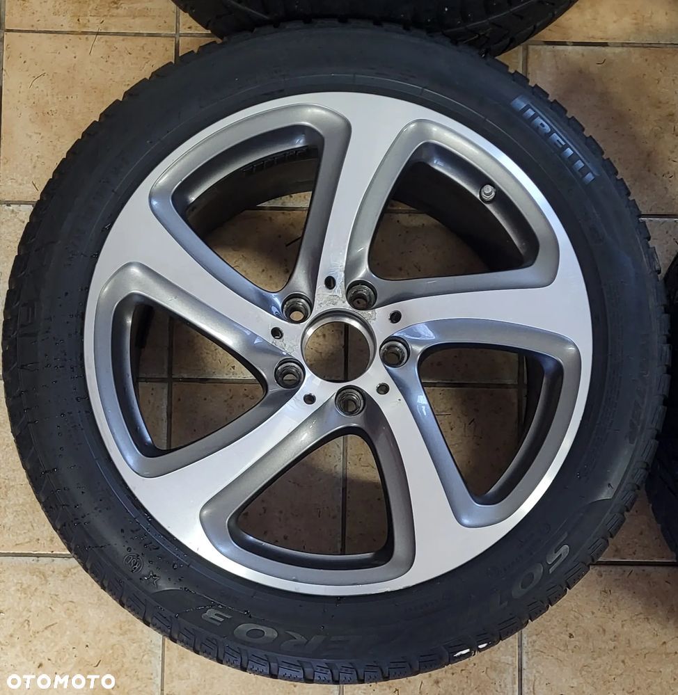 Komplet koła zimowe Mercedes E W213 18" 5x112 245/45 Oryginał - 5