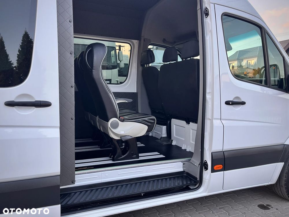 Mercedes-Benz SPRINTER 3.0 V6 AUTOMAT / EXTRA LONG / 6 OSÓB / SALON POLSKA / LEASING / KREDYT / VAT 23% - 21