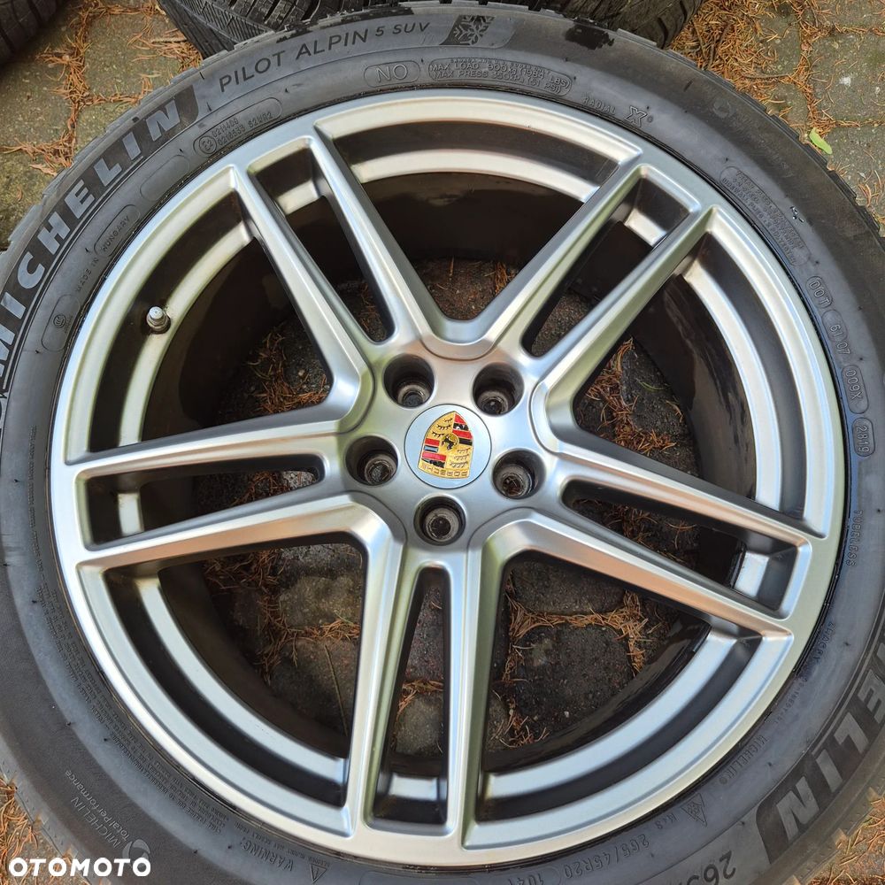 ZIMA KOŁA R20 ORYGINAŁ PORSCHE MACAN TURBO 265/45 295/40 R20 - 7