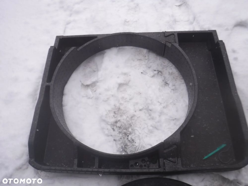 Vw Tiguan I 5N zestaw kola zapasowego dojazdowka kolo zapasowe klucz lewarek wklad styropian 18 145/80/18 ucho hak - 5