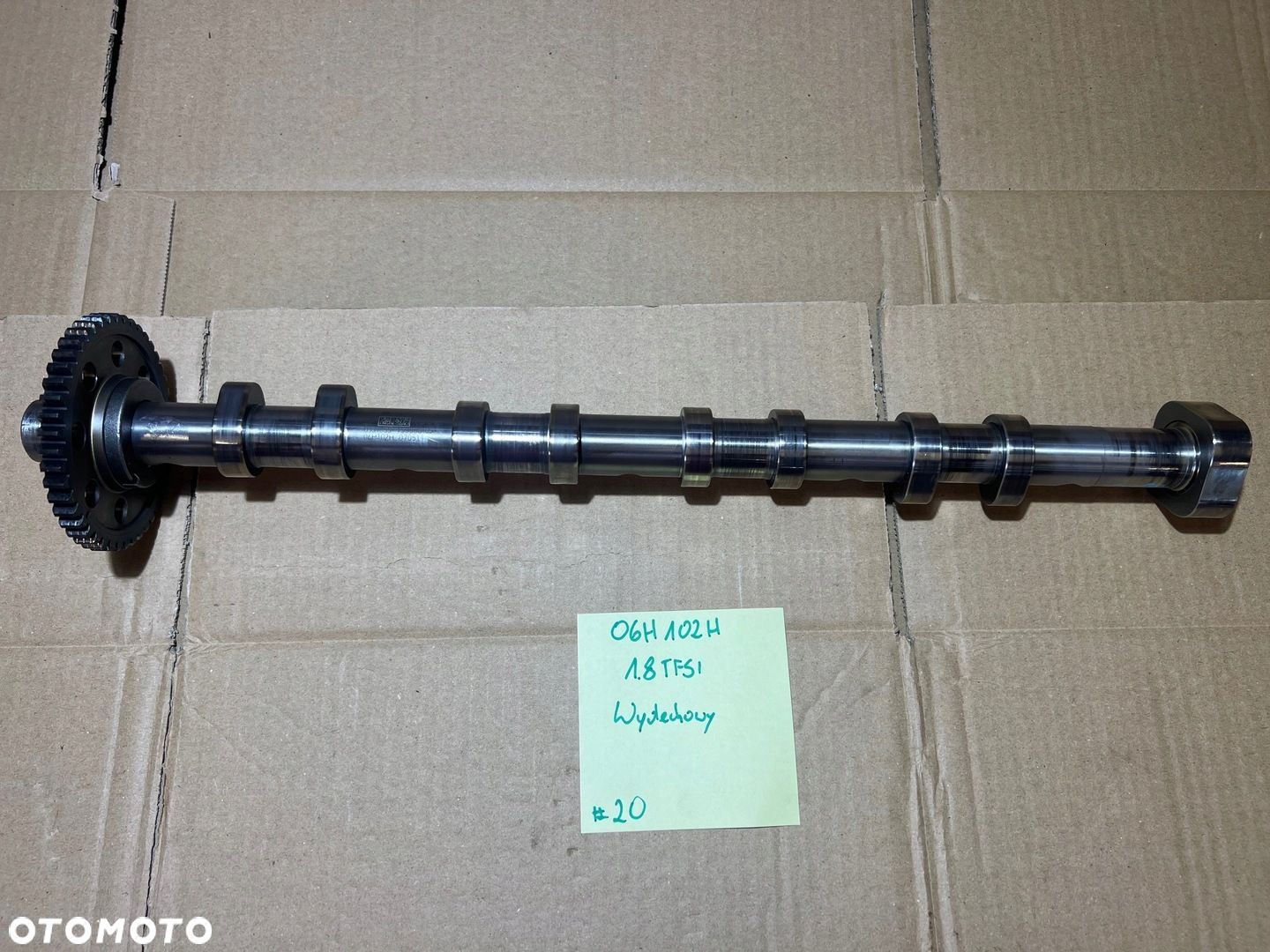 AUDI A4 B8 A5 8T 1.8 TFSI WAŁEK ROZRZĄDU WYDECHOWY 06H102H - 1