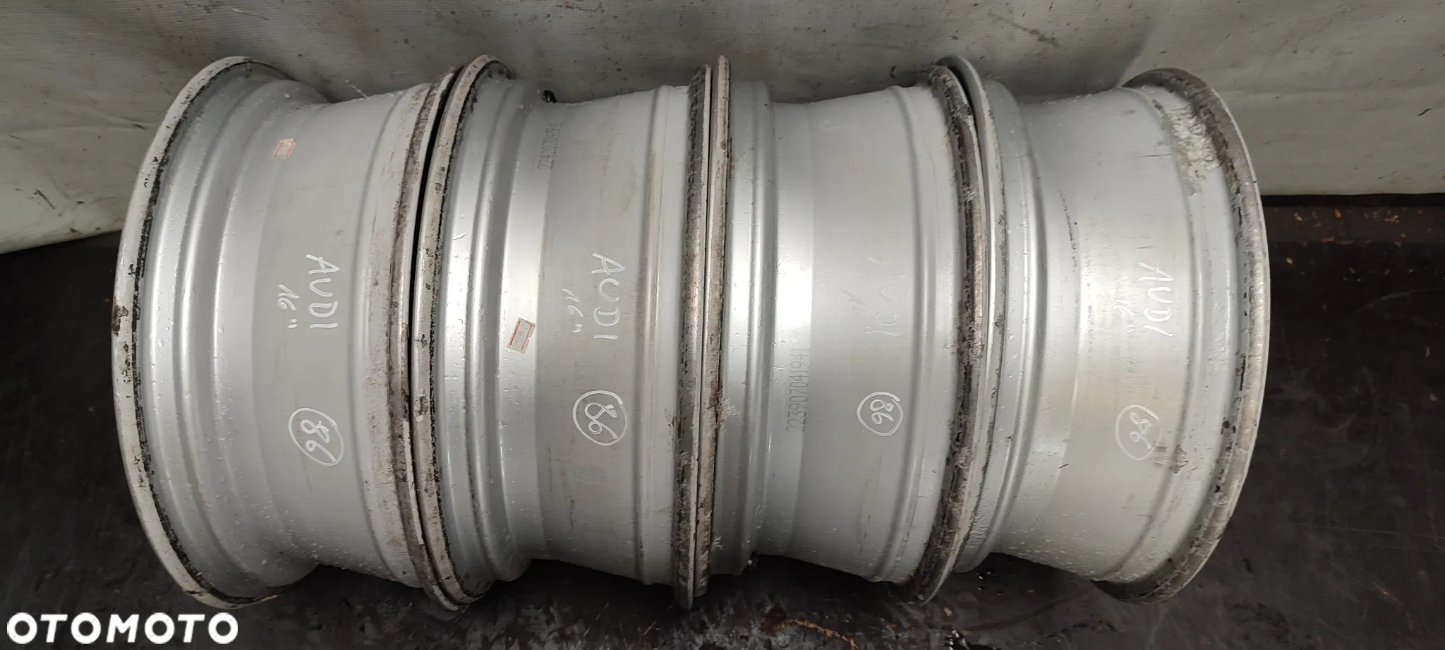 FELGI aLUMINIOWE 5x112 6Jx16 CALI ET50 BBS KOMPLET 4 SZTUKI - 11